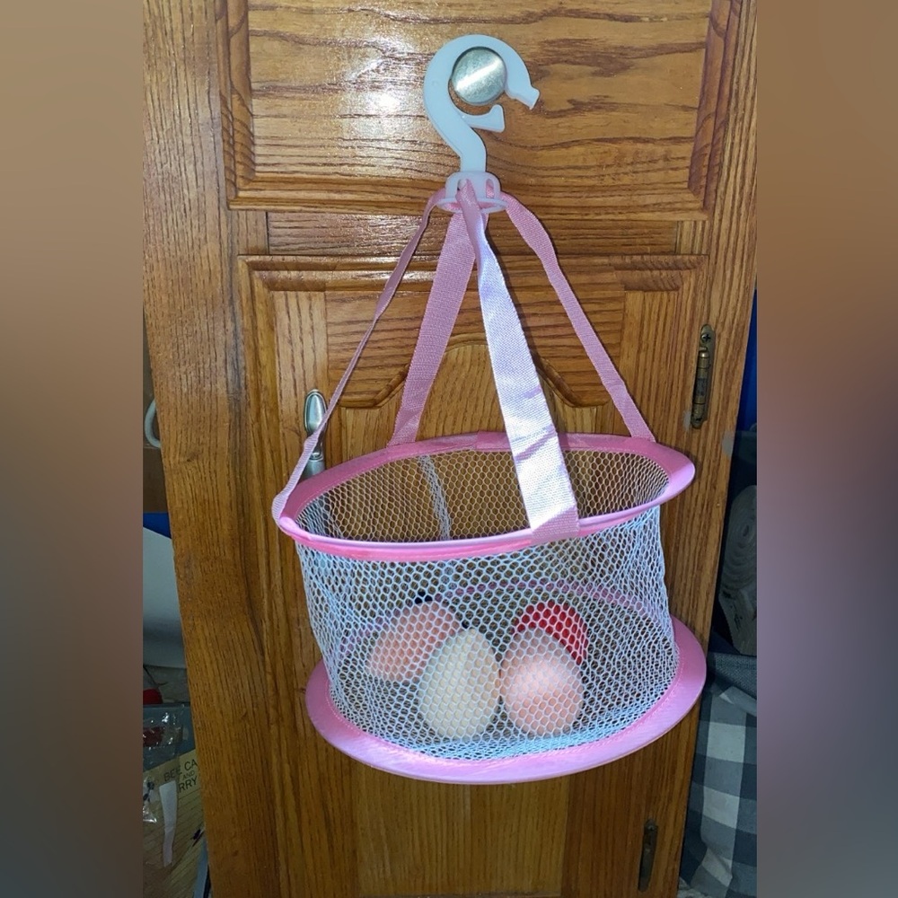 Makeup basket holder
